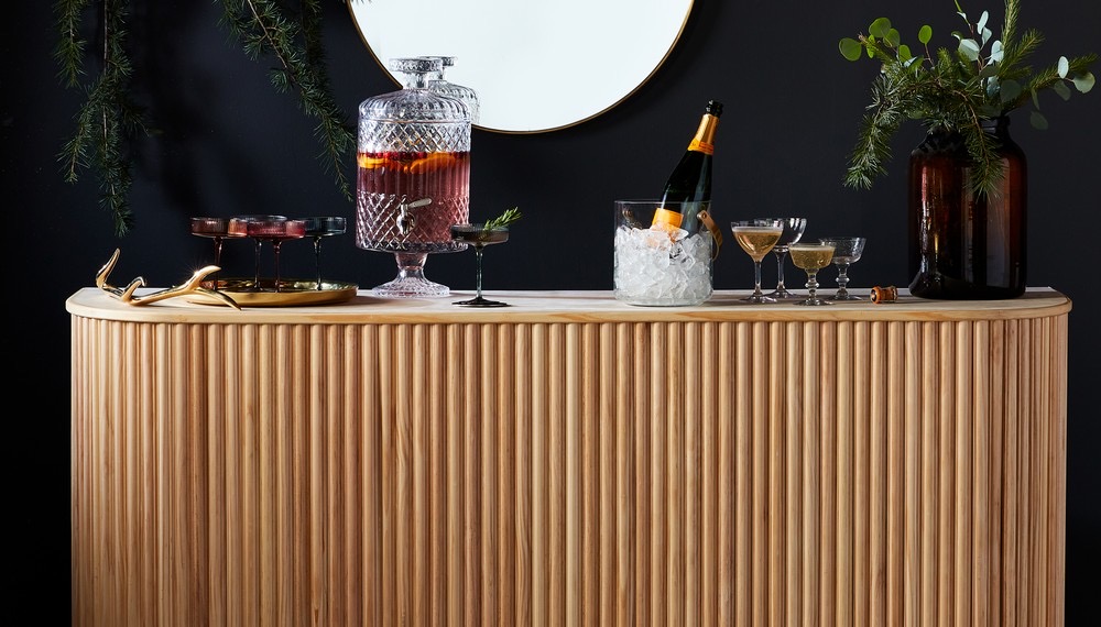 Bar with cocktails